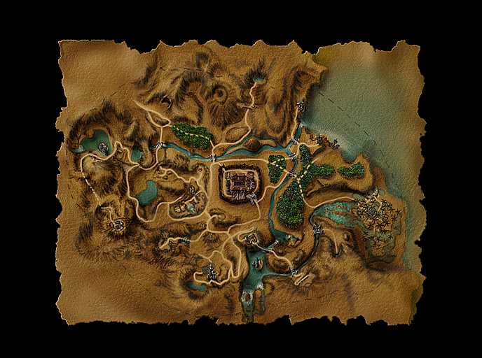 Doplnená mapa kolonie