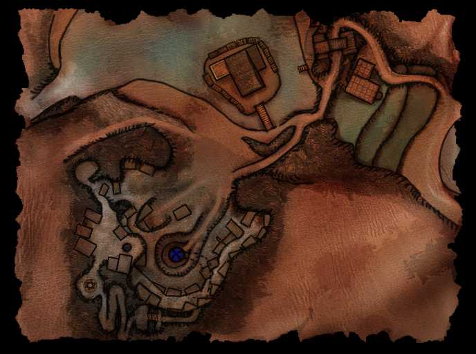 Mapa nového tábora