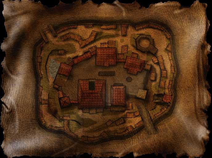 Mapa starého tábora